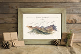 PC FRAMED Mourne Mountains, Co Down Art Print
