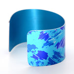 Lisa Marsella Medium Cuff - Brushed Blue
