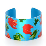 Lisa Marsella Medium Cuff - Orange Lime & Turquoise
