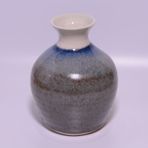 Alison Hanvey Bud Vase - Grey, Blue, Cream