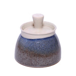 Alison Hanvey Tiny Lidded Jar - Grey, Blue, Cream