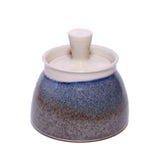 Alison Hanvey Tiny Lidded Jar - Grey, Blue, Cream
