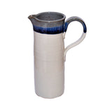 Alison Hanvey Tall Jug - Cream, Blue, Grey