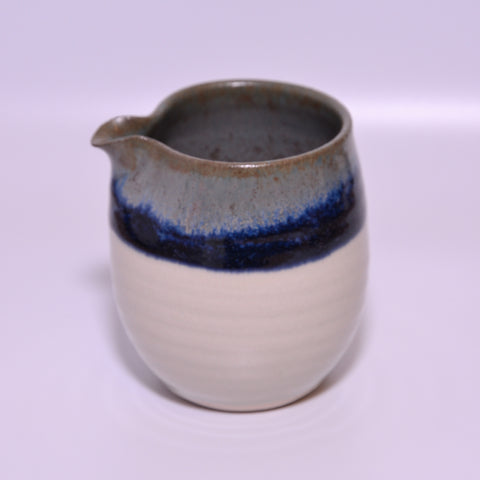 Alison Hanvey Large Creamer - Cream, Blue, Grey