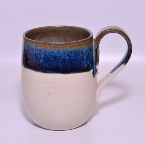 Alison Hanvey Large Mug - Cream, Blue, Grey