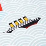 HLM Tea Towel - Belfast H&W Cranes
