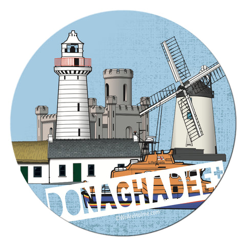 HLM Round Placemat - Donaghadee+