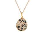Decadorn Pendant-Oval-Dalmation Jasper