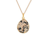 Decadorn Pendant-Oval-Dalmation Jasper
