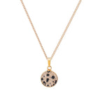 Decadorn Pendant Necklace-Full Circle-Dalmation Jasper