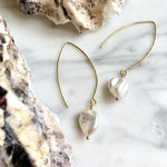 Decadorn Earrings - Sea Pearl Droppers