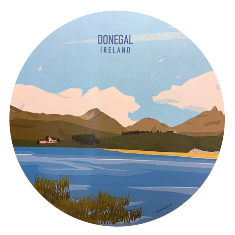 HLM Round Placemat - Donegal