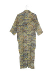 OHS Crepe Dress - Marbled Green