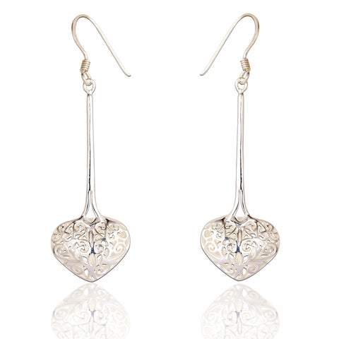 SPK Aneta Heart Drop Earrings
