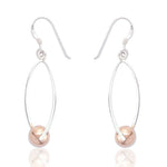 SPK Xanthe Drop Earrings (Rose Gold)