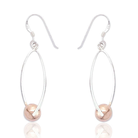 SPK Xanthe Drop Earrings (Rose Gold)