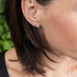 SPK Karla Love Knot Earrings Small - Silver