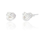 SPK Karla Love Knot Earrings Small - Silver