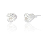SPK Karla Love Knot Earrings Small - Silver