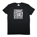 NI Tees - Straight Outta Bangor - T-Shirt - Black