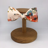 Belfast Bow Co Handmade Boho Bloom Bow Tie - Blush Nude