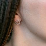 SPK Bea Stud Earrings- Stirling Silver