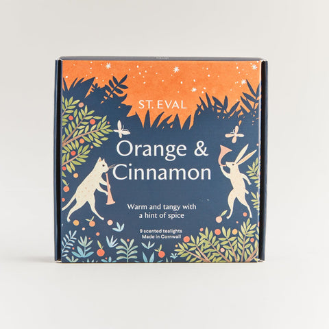ST Eval Scented Tealights - Orange & Cinnamon Xmas
