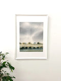 JF Early Morning Mist Mounted Art Print
