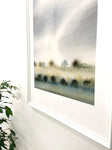 JF Early Morning Mist Mounted Art Print
