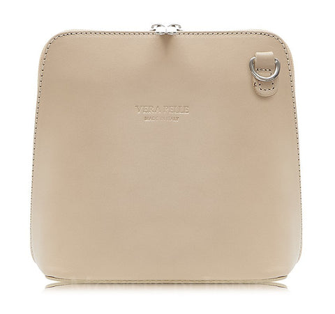 Vera Pelle Crossbody Bag-Nude