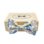 Belfast Bow Co Handmade Liberty Of London Bow Tie-White