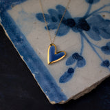DC Wedgewood Blue Heart Necklace