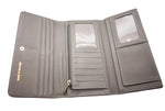 Italian Leather Purse-Dark Grey
