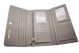Italian Leather Purse-Dark Grey