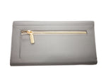 Italian Leather Purse-Dark Grey