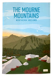 HLM Tea Towel - Mourne Mountains