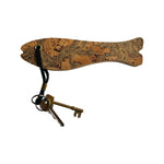 Liga Cork Fish Keyring