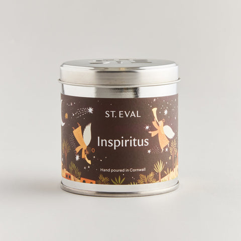 St Eval Scented Tin Candle-Inspiritus Xmas New