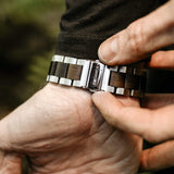 B.E. 42mm Iris Wooden Watch