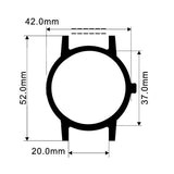 B.E. 42mm Iris Wooden Watch
