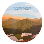 HLM Round Placemat - The Mourne Mountains