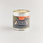 St Eval Scented Tin Candle - Orange & Cinnamon Xmas