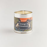 St Eval Scented Tin Candle - Orange & Cinnamon Xmas
