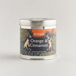 St Eval Scented Tin Candle - Orange & Cinnamon Xmas