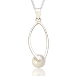 SPK Fifi Pendant & Chain - Silver (Sand Polish)