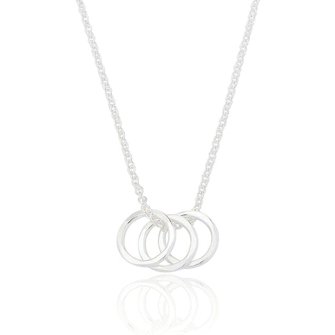 SPK Trinity Circles Pendant - Silver