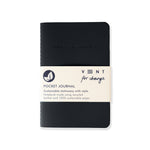 VFC Leather Pocket Journal - Charcoal