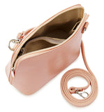 Vera Pelle Crossbody Bag-Smoke Rose