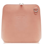 Vera Pelle Crossbody Bag-Smoke Rose