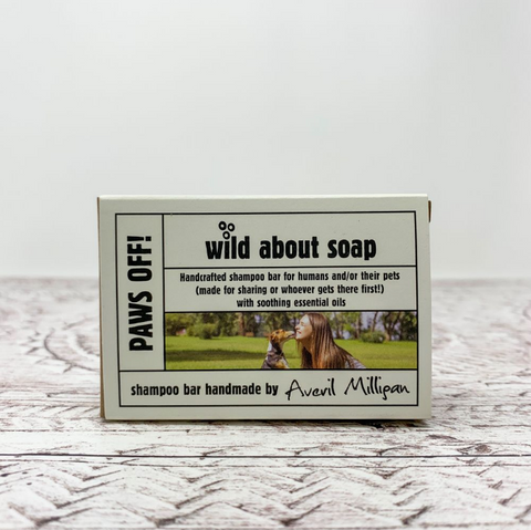 Wild About Soap Shampoo Bar- Paws Off 95g - (Expiry Dec 21)